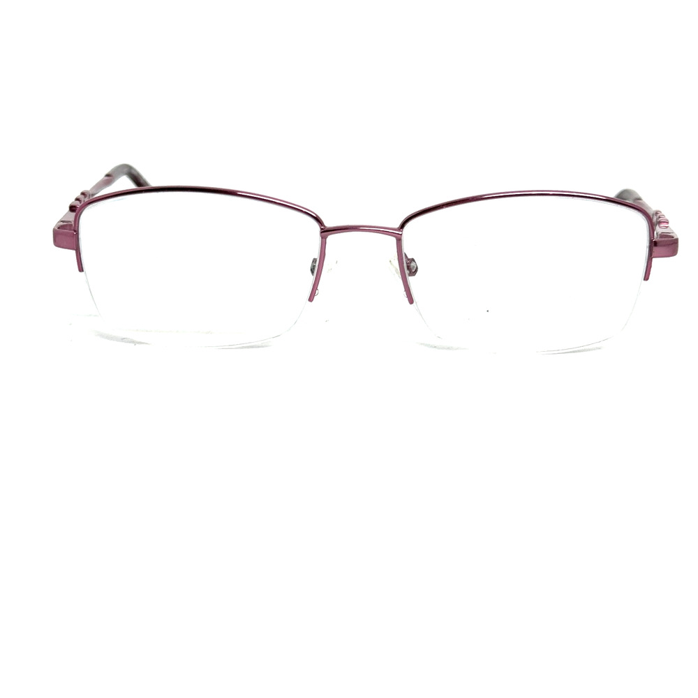Bulova Missoula Eyeglasses Frame Womens Rose Gold‎ Half Rim 51-17-135 20525